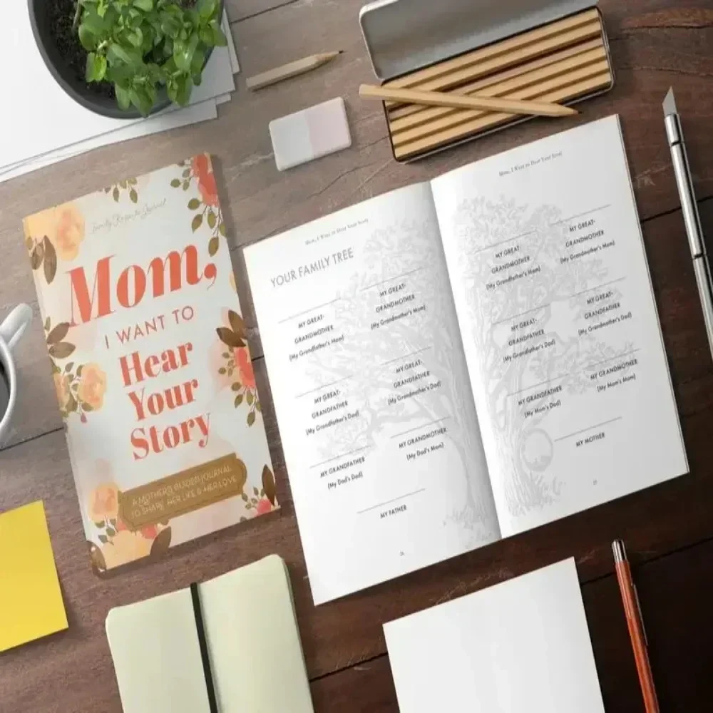 Classic Leather Life Story Notebook for Mom and Dad, Meaningful Family Keepsake Gift for Memory Sharing
Classic Leather Life Story Notebook for Mom and Dad, Meaningful Family Keepsake Gift for Memory Sharing
