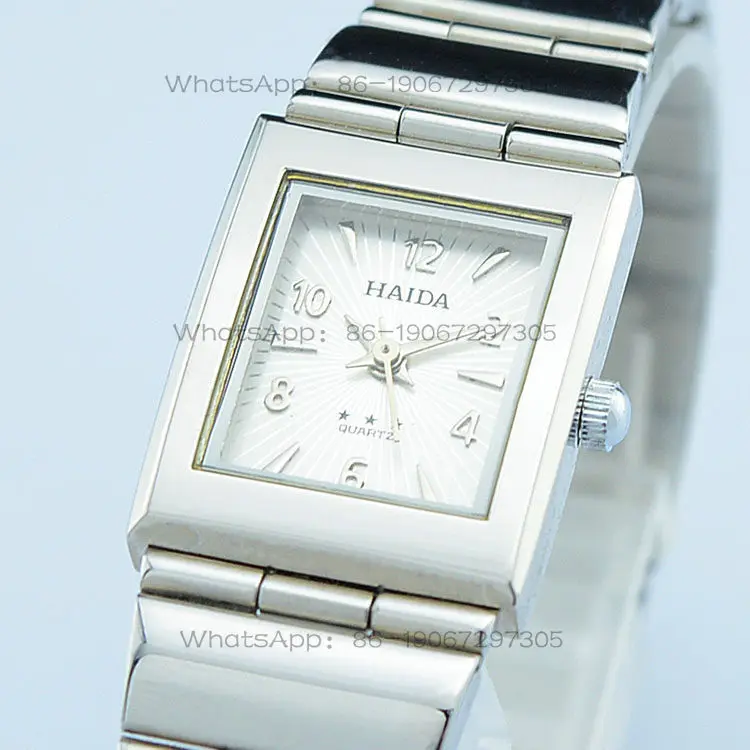 HAIDA Stainless Steel Rectangular Quartz Watch, Minimalist Women’s Wristwatch
HAIDA Stainless Steel Rectangular Quartz Watch, Minimalist Women’s Wristwatch