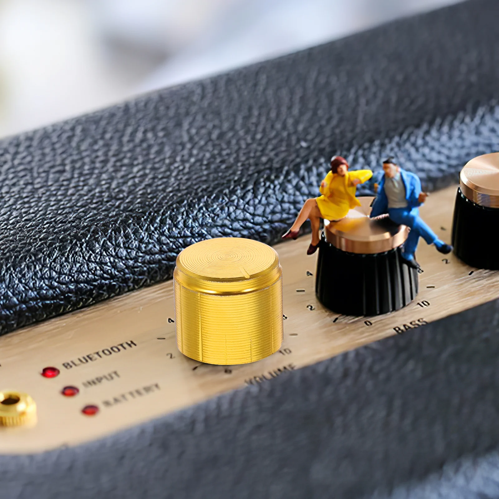 10Pcs Sleek Metal Volume Knob for Guitar Amplifier Bass Controller Electronic Drums Potentiometer Cap Replacement
10Pcs Sleek Metal Volume Knob for Guitar Amplifier Bass Controller Electronic Drums Potentiometer Cap Replacement