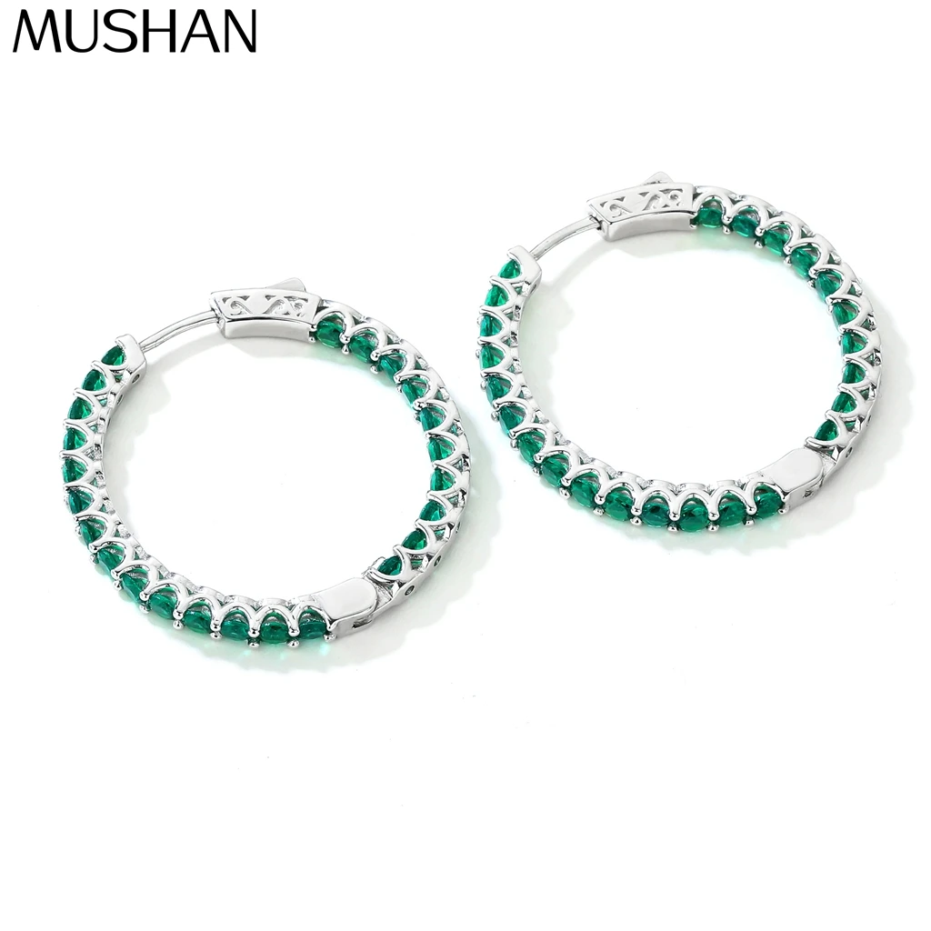 MuShan Jewelry 925 Sterling Silver Earring Fine 5A CZ Gemstones HCD Diamond Factory Shiny 925 Sterling Silver Studs Accessories
MuShan Jewelry 925 Sterling Silver Earring Fine 5A CZ Gemstones HCD Diamond Factory Shiny 925 Sterling Silver Studs Accessories