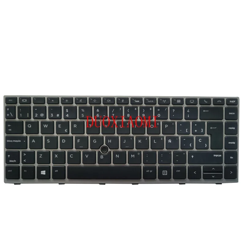 Клавиатура с испанской раскладкой для HP EliteBook 840 G5 G6 846 745 G5 ZBook 14u G5 14u G6 
Клавиатура с испанской раскладкой для HP EliteBook 840 G5 G6 846 745 G5 ZBook 14u G5 14u G6