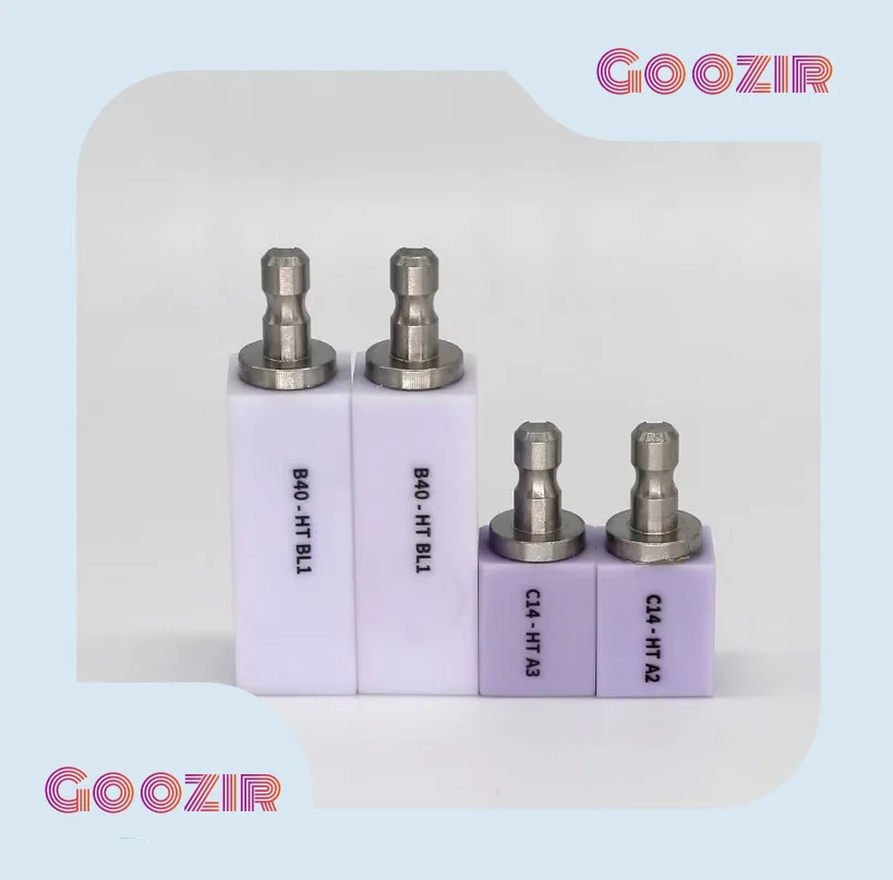 Goozir B40 LT Disilicato De Litio Emax Cad Bloque Laboratorio Dental Para El Sistema Dental CAD CAM
Goozir B40 LT Disilicato De Litio Emax Cad Bloque Laboratorio Dental Para El Sistema Dental CAD CAM