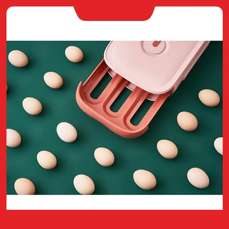 Drawer-Type Egg Storage Box Refrigerator Fresh-Keeping Box Dumpling Box Egg Rack Can Be Superimposed Roll Egg Box
Drawer-Type Egg Storage Box Refrigerator Fresh-Keeping Box Dumpling Box Egg Rack Can Be Superimposed Roll Egg Box