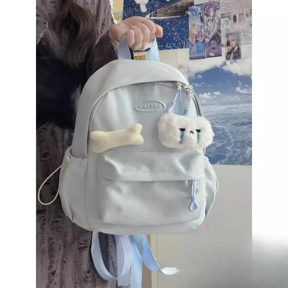 Lightweight Bapa for Girls Spring Outing School Bag Simple Sli Pure Color Versatile Little Bookbag Student Version
Lightweight Bapa for Girls Spring Outing School Bag Simple Sli Pure Color Versatile Little Bookbag Student Version