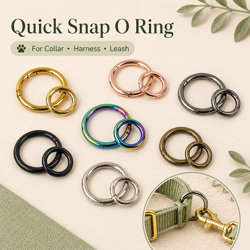 50Pcs 10-50mm Metal O Ring Keyring Spring Buckles Openable Round Carabiner Rings Bag Clip Trigger Snap Hook Connector Loop Clasp
50Pcs 10-50mm Metal O Ring Keyring Spring Buckles Openable Round Carabiner Rings Bag Clip Trigger Snap Hook Connector Loop Clasp