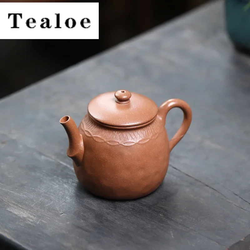 170ml Chinese Yixing Purple Clay Teapot Famous Handmade Raw Ore Zisha Tea Pot Household Tea Infuser Beauty Kettle Tea Set
170ml Chinese Yixing Purple Clay Teapot Famous Handmade Raw Ore Zisha Tea Pot Household Tea Infuser Beauty Kettle Tea Set