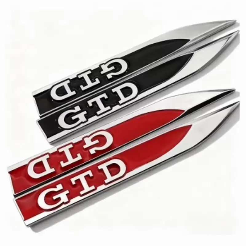 2pcs Metal GTD Letters Logo Badge Car Stickers Car Wing Fender Side Blade Sports Emblem Accessories for Golf MK5 MK7 5 6 7 Polo
2pcs Metal GTD Letters Logo Badge Car Stickers Car Wing Fender Side Blade Sports Emblem Accessories for Golf MK5 MK7 5 6 7 Polo