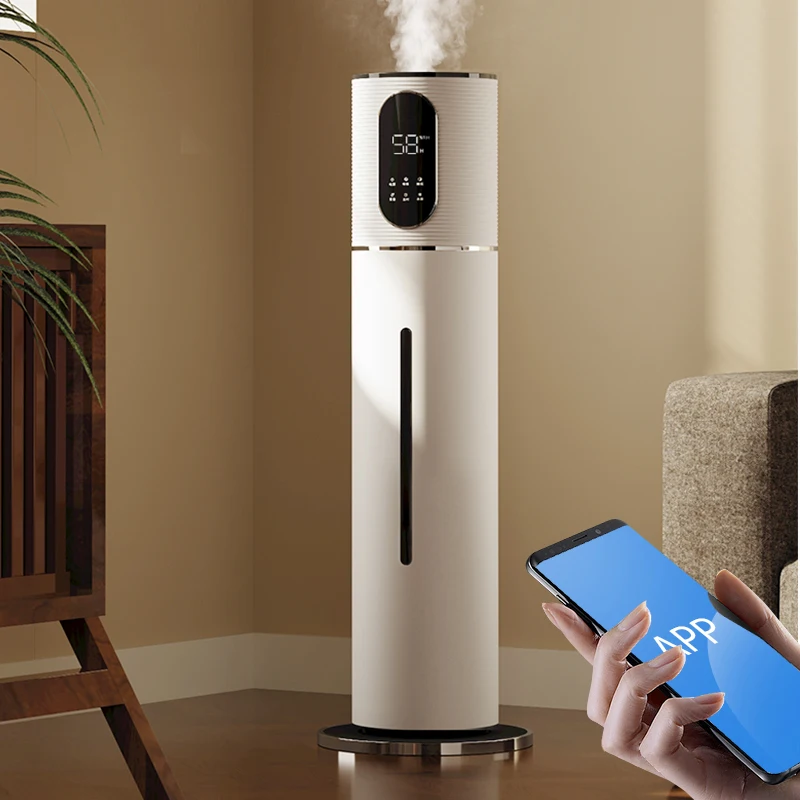 Popular Product Smart Touch Screen Wifi App Control Bedroom Home Indoor Household 28W 8L Air Humidifier For Large Room
Popular Product Smart Touch Screen Wifi App Control Bedroom Home Indoor Household 28W 8L Air Humidifier For Large Room