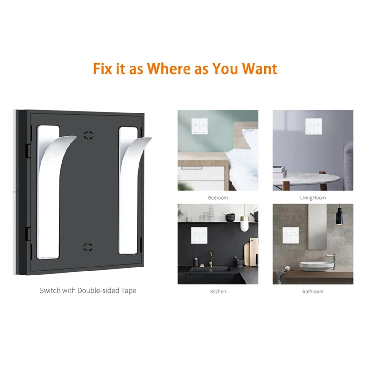 ABWG-Tuya ZigBee Smart Scene Switch 4-панельный интеллектуальный переключатель 12 Scene Switch Кнопочный контроллер поддерживает дом
ABWG-Tuya ZigBee Smart Scene Switch 4-панельный интеллектуальный переключатель 12 Scene Switch Кнопочный контроллер поддерживает дом