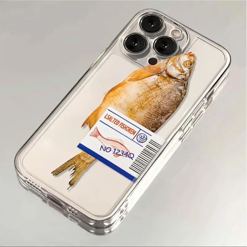 Funny FISHOREM Fish Transparent Phone Case For iPhone 16 15 11 12 14 13 Pro Max Mini X XSMax XR 7 8 Plus SE4 16e Silica Covers
Funny FISHOREM Fish Transparent Phone Case For iPhone 16 15 11 12 14 13 Pro Max Mini X XSMax XR 7 8 Plus SE4 16e Silica Covers