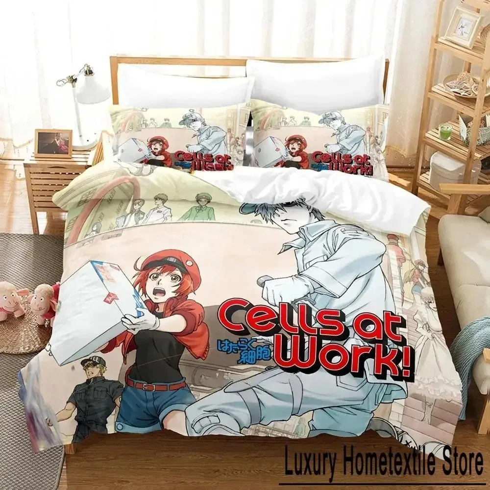 2024 Cells At Work Bedding Set Single Twin Full Queen King Size Bed Set Adult Kid Bedroom Duvetcover Sets 3D Print Anime Bed Set
2024 Cells At Work Bedding Set Single Twin Full Queen King Size Bed Set Adult Kid Bedroom Duvetcover Sets 3D Print Anime Bed Set