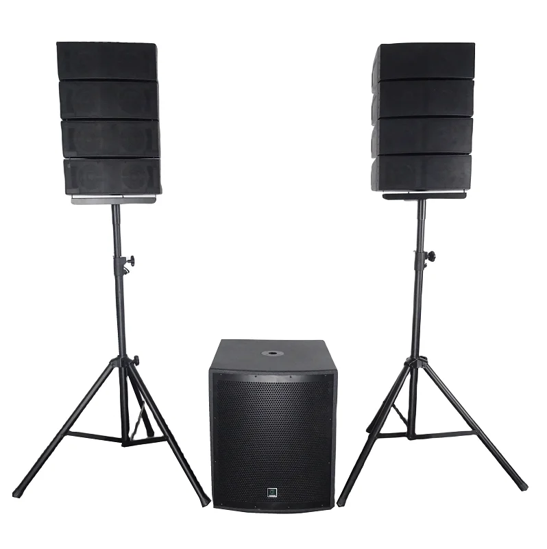 Active Column Speaker Built with DSP 18inch Professional Active pa Speaker System, Powerful Sub and Line Array System
Active Column Speaker Built with DSP 18inch Professional Active pa Speaker System, Powerful Sub and Line Array System