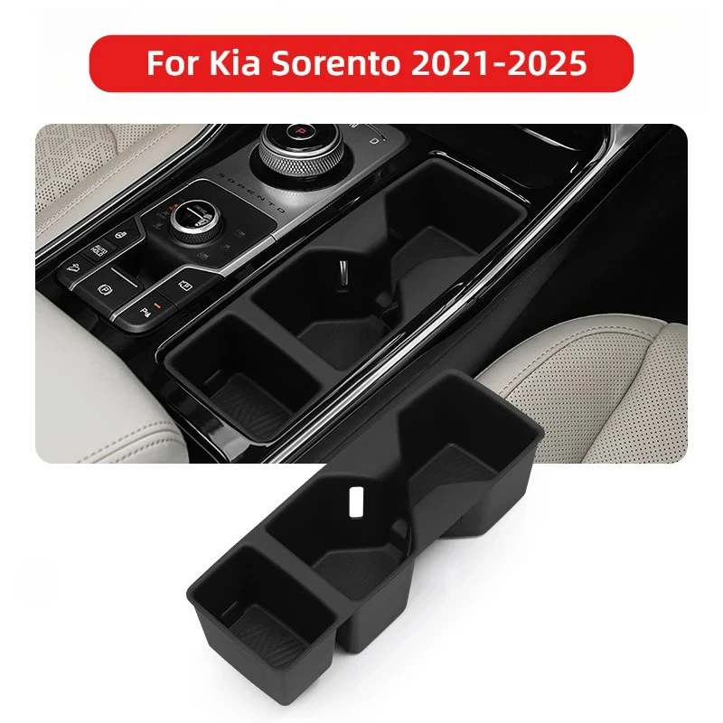 For Kia Sorento 2021-2025 Central Control Water Cup Storage Box Silicone Anti Slip Pad Armrest Box Storage Box Car Accessories
For Kia Sorento 2021-2025 Central Control Water Cup Storage Box Silicone Anti Slip Pad Armrest Box Storage Box Car Accessories