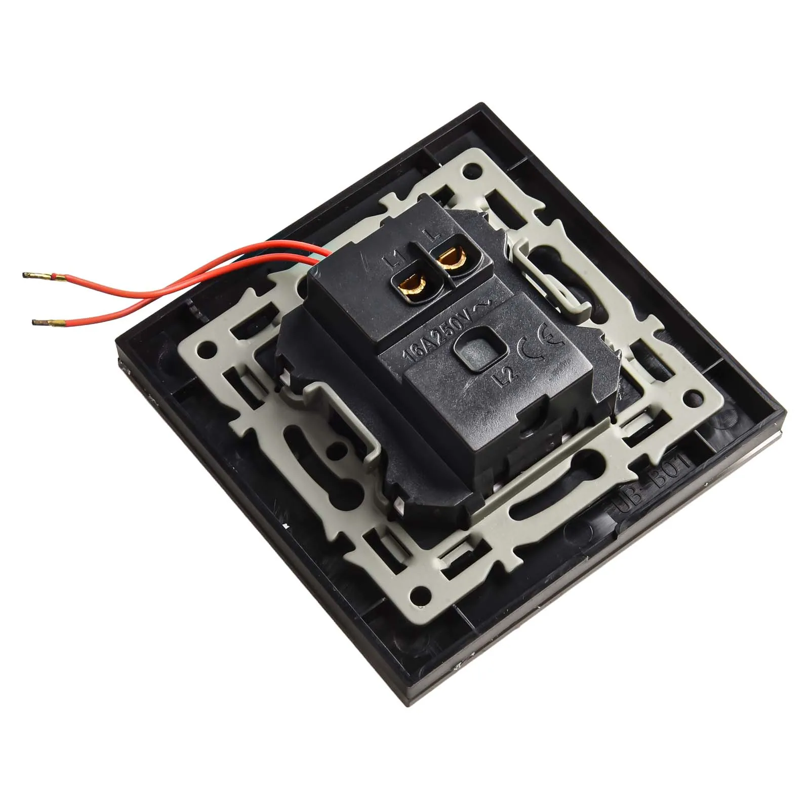 Light Luxury Switch Single Control Switch Indoor Use Tempered Glass Shell 6*6cm Installation Size Copper Nickel Plating
Light Luxury Switch Single Control Switch Indoor Use Tempered Glass Shell 6*6cm Installation Size Copper Nickel Plating