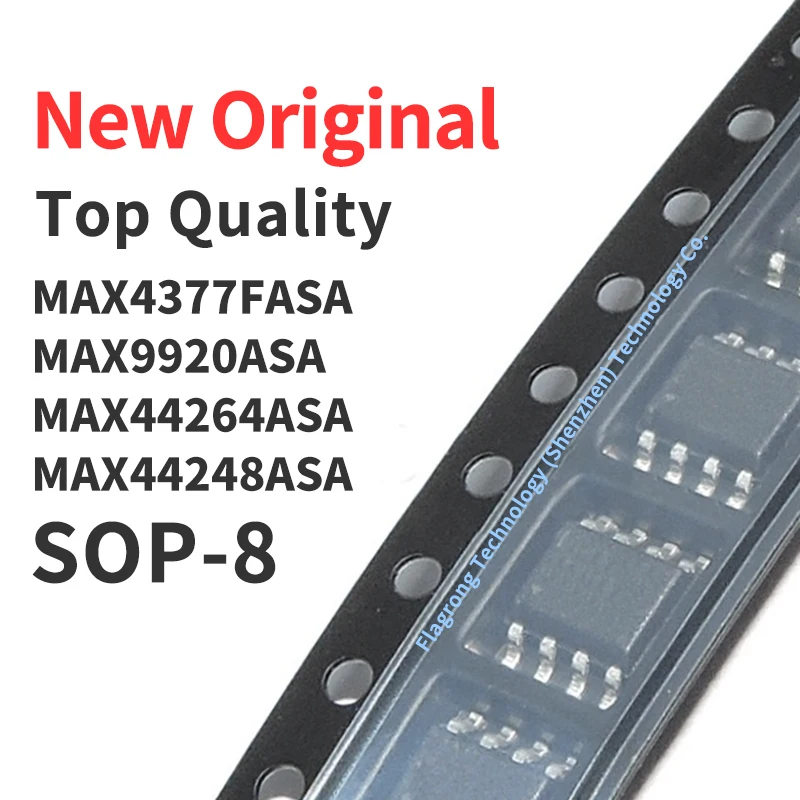 10 Pieces MAX4377FASA MAX9920ASA MAX44264ASA MAX44248ASA SOP8 Chip IC New Original
10 Pieces MAX4377FASA MAX9920ASA MAX44264ASA MAX44248ASA SOP8 Chip IC New Original