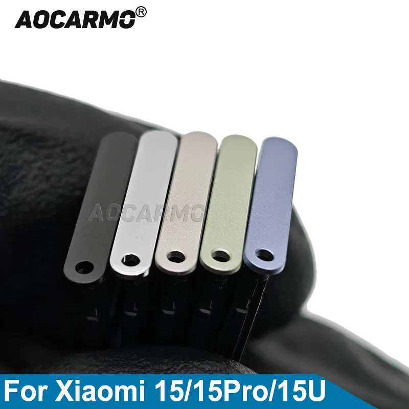 Aocarmo Silver Green Purple Black SIM Tray For Xiaomi 15 Ultra Mi15 Series Sim Card Holder Slot Replacement Part
Aocarmo Silver Green Purple Black SIM Tray For Xiaomi 15 Ultra Mi15 Series Sim Card Holder Slot Replacement Part