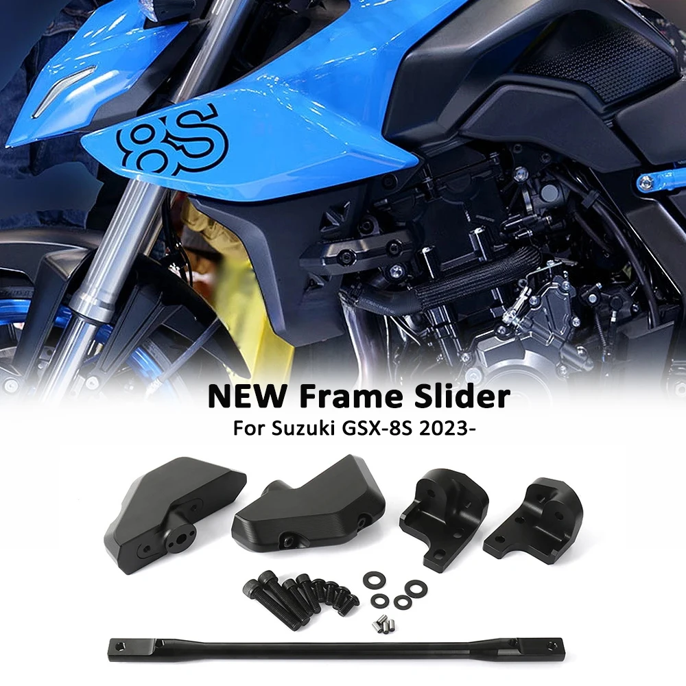 NEW For Suzuki GSX-8S GSX8S GSX 8S 2023 2024 Frame Slider Crash Protector Motorcycle Accessories Falling Protection Kit
NEW For Suzuki GSX-8S GSX8S GSX 8S 2023 2024 Frame Slider Crash Protector Motorcycle Accessories Falling Protection Kit