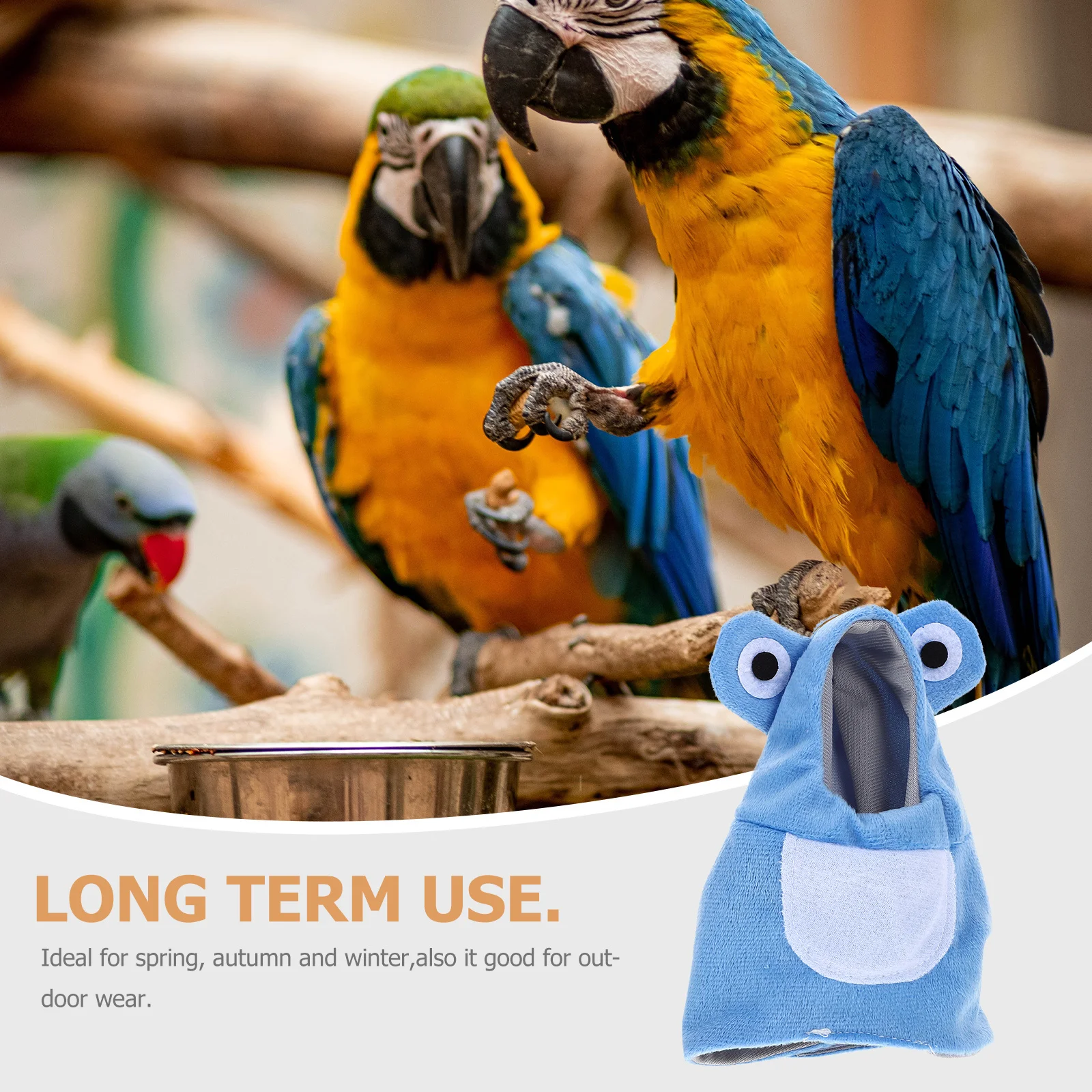 Clothing Parrot Warm Clothes Travel Parakeet Coral Fleece Flying Costume Bird Flight Suit
Clothing Parrot Warm Clothes Travel Parakeet Coral Fleece Flying Costume Bird Flight Suit