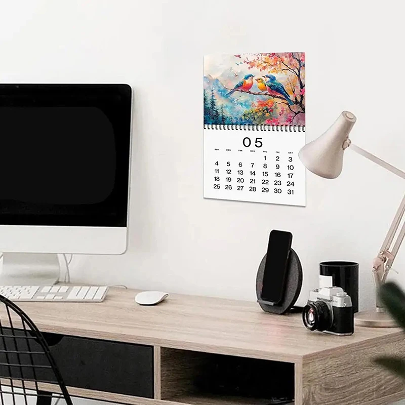 2025 Bird Calendar Hangable Wall Calendar For Home Office Daily Weekly Monthly Planner With Beautiful Wildlife Bird Photo
2025 Bird Calendar Hangable Wall Calendar For Home Office Daily Weekly Monthly Planner With Beautiful Wildlife Bird Photo