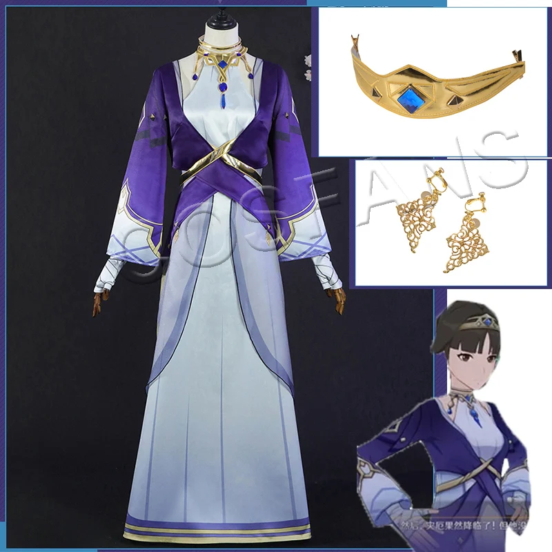 Genshin Impact Dunyarzad Cosplay Costume Women Cute Party Dress Halloween Uniform Anime Clothing Party Outfits Custom Made
Genshin Impact Dunyarzad Cosplay Costume Women Cute Party Dress Halloween Uniform Anime Clothing Party Outfits Custom Made
