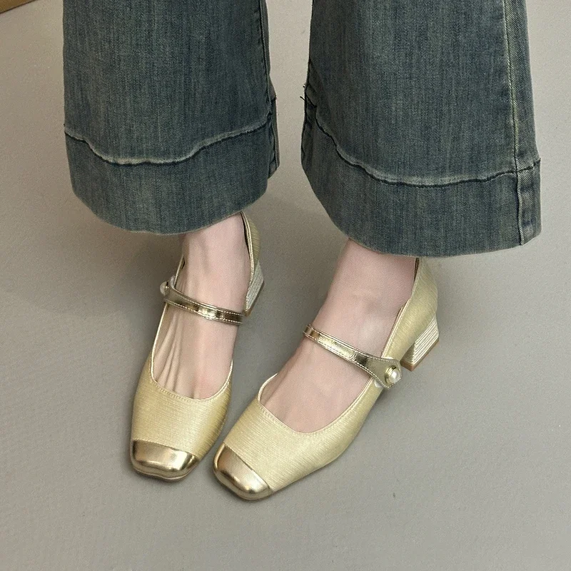 Shoes for Women 2025 Hot Sale Buckle Strap Women's High Heels Fashion Square Toe Office and Career New Best Seller Heels Women
Shoes for Women 2025 Hot Sale Buckle Strap Women's High Heels Fashion Square Toe Office and Career New Best Seller Heels Women