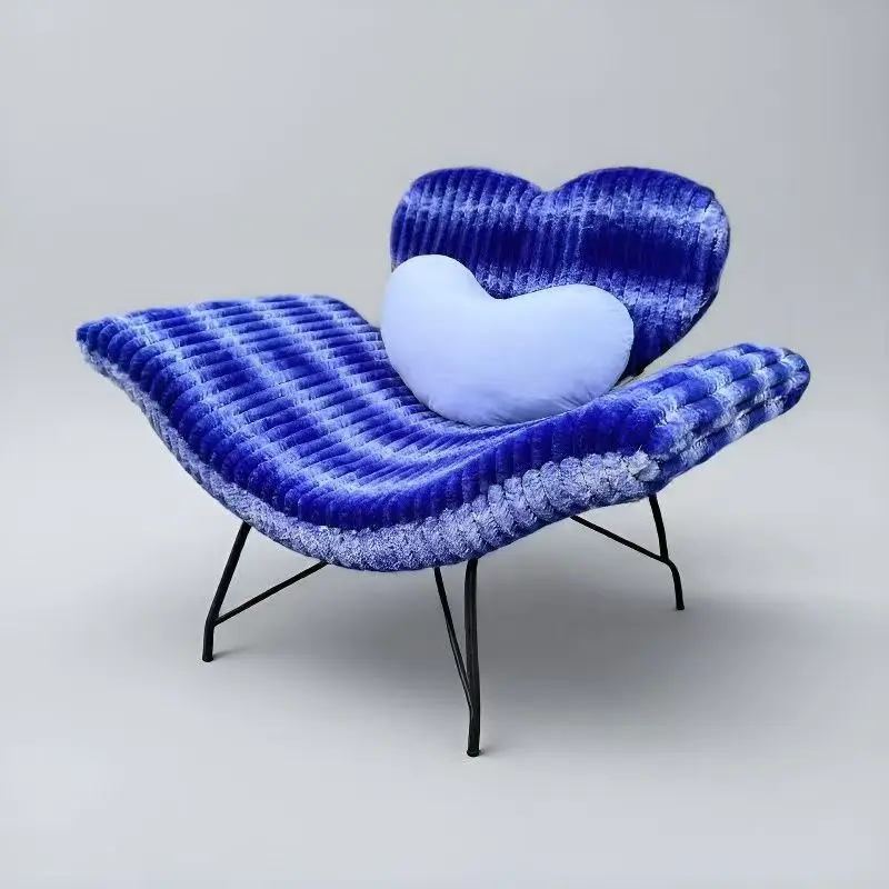 &Cupid Single Lazy Sofa Chair Modern Italian Light Luxury Metal Design Home Furniture for Living Room Bedroom Balcony Leisure
&Cupid Single Lazy Sofa Chair Modern Italian Light Luxury Metal Design Home Furniture for Living Room Bedroom Balcony Leisure