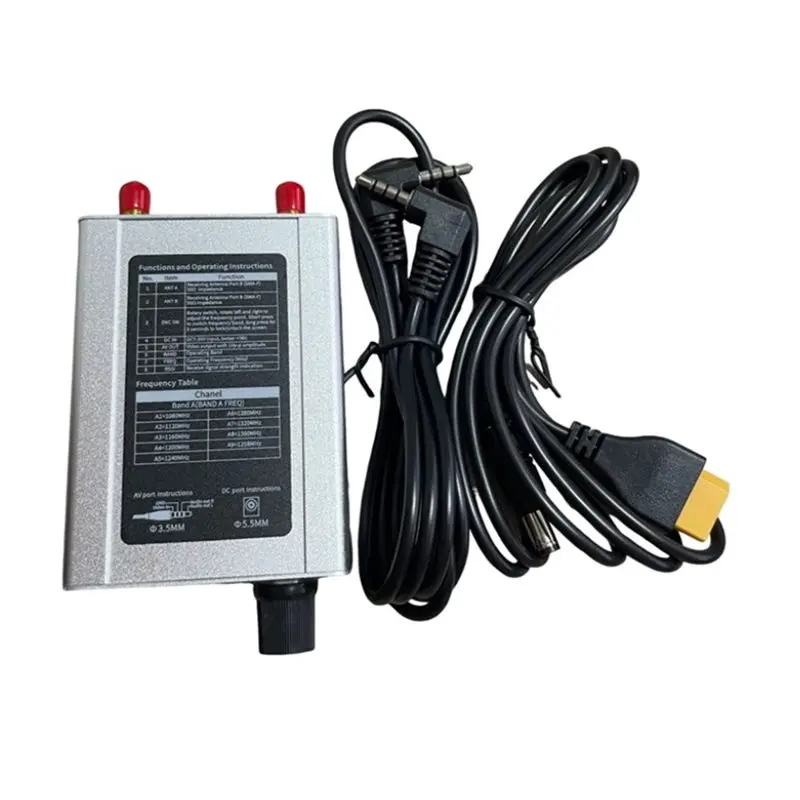 【RECOMENDAR】VRX 1.2Ghz Video Receiver Box 1.2G FPV Receiver With Signal Adjustment And Display Functionality, 1G2
【RECOMENDAR】VRX 1.2Ghz Video Receiver Box 1.2G FPV Receiver With Signal Adjustment And Display Functionality, 1G2