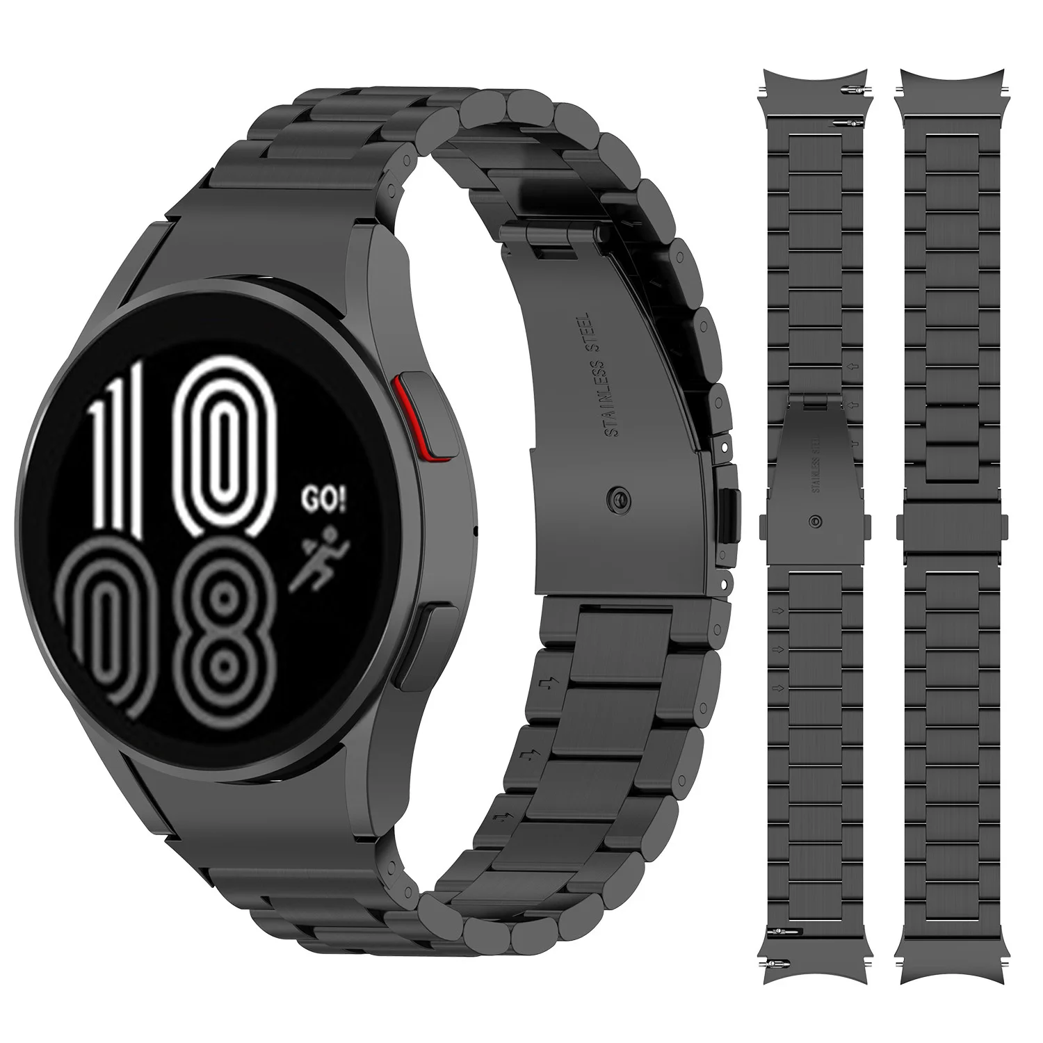 Stainless Steel Strap For Samsung Galaxy Watch 4 Classic 46mm 42mm No Gaps Metal Bracelet Wristband For Galaxy Watch 40mm 44mm
Stainless Steel Strap For Samsung Galaxy Watch 4 Classic 46mm 42mm No Gaps Metal Bracelet Wristband For Galaxy Watch 40mm 44mm