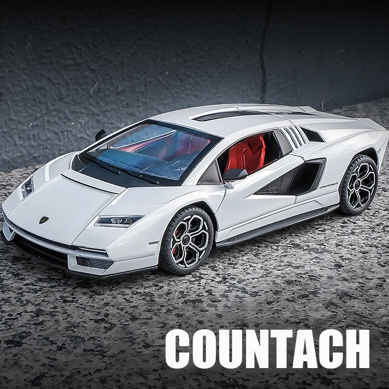 1:24 Lambos Countach LPI800-4 Supercar Alloy Model Car Toy Diecasts Metal Casting Sound and Light Car Toys For Children Vehicle
1:24 Lambos Countach LPI800-4 Supercar Alloy Model Car Toy Diecasts Metal Casting Sound and Light Car Toys For Children Vehicle