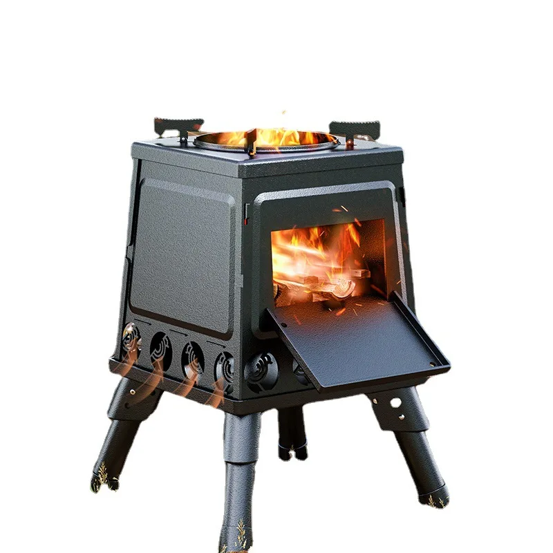Wholesale Firewood Stove Outdoor Portable Camping Cookware Picnic Folding Stove
Wholesale Firewood Stove Outdoor Portable Camping Cookware Picnic Folding Stove