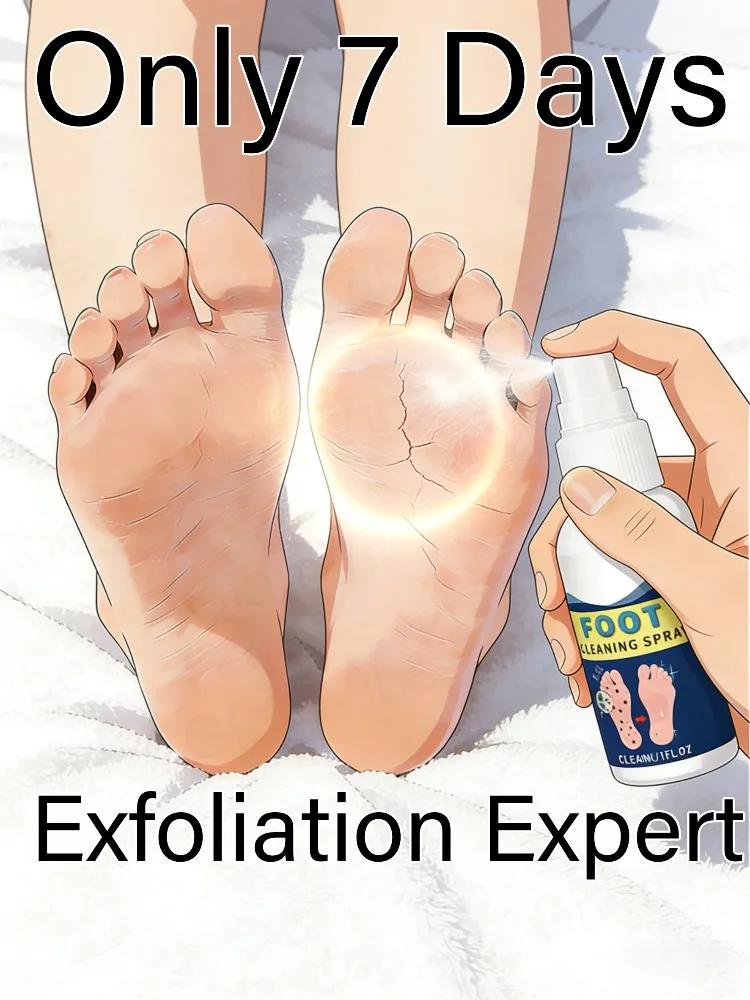 Увлажняющий спрей-пилинг для ног – оживляет и смягчает кожу стоп
Увлажняющий спрей-пилинг для ног – оживляет и смягчает кожу стоп