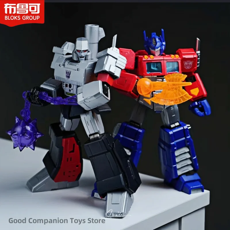 Genuine Blokees Transformation G1 Optimus Prime Megatron Building Blocks Legendary Edition Action Figure Model Toys Gifts 
Genuine Blokees Transformation G1 Optimus Prime Megatron Building Blocks Legendary Edition Action Figure Model Toys Gifts