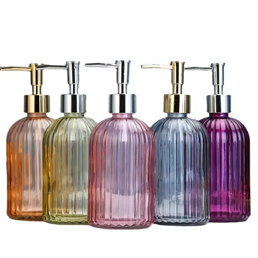 High-quality Light Luxury 420ml Manual Soap Shower Gel Dispenser Bottle Transparent Glass Hand Sanitizer Container Empty Bottle
High-quality Light Luxury 420ml Manual Soap Shower Gel Dispenser Bottle Transparent Glass Hand Sanitizer Container Empty Bottle