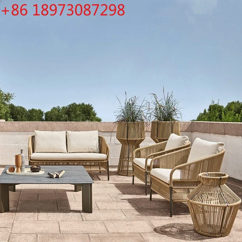 Outdoor sofa leisure balcony rattan villa outdoor courtyard outdoor rattan chair furniture
Outdoor sofa leisure balcony rattan villa outdoor courtyard outdoor rattan chair furniture