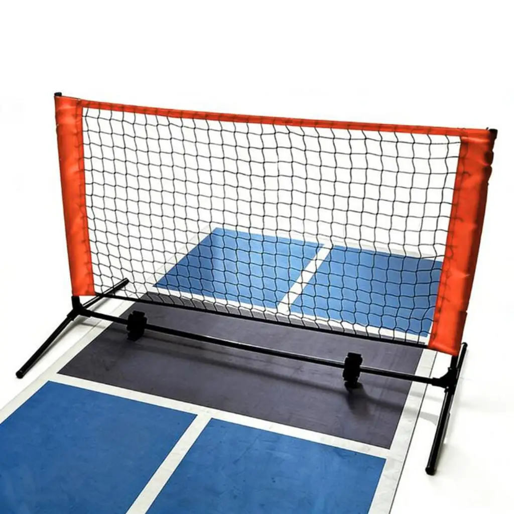 Quiet Mini Pickleball Net Set Foldable Portable Net with Frame Durable Polyester Metal Sports Supplies for Home Backyard Gym
Quiet Mini Pickleball Net Set Foldable Portable Net with Frame Durable Polyester Metal Sports Supplies for Home Backyard Gym