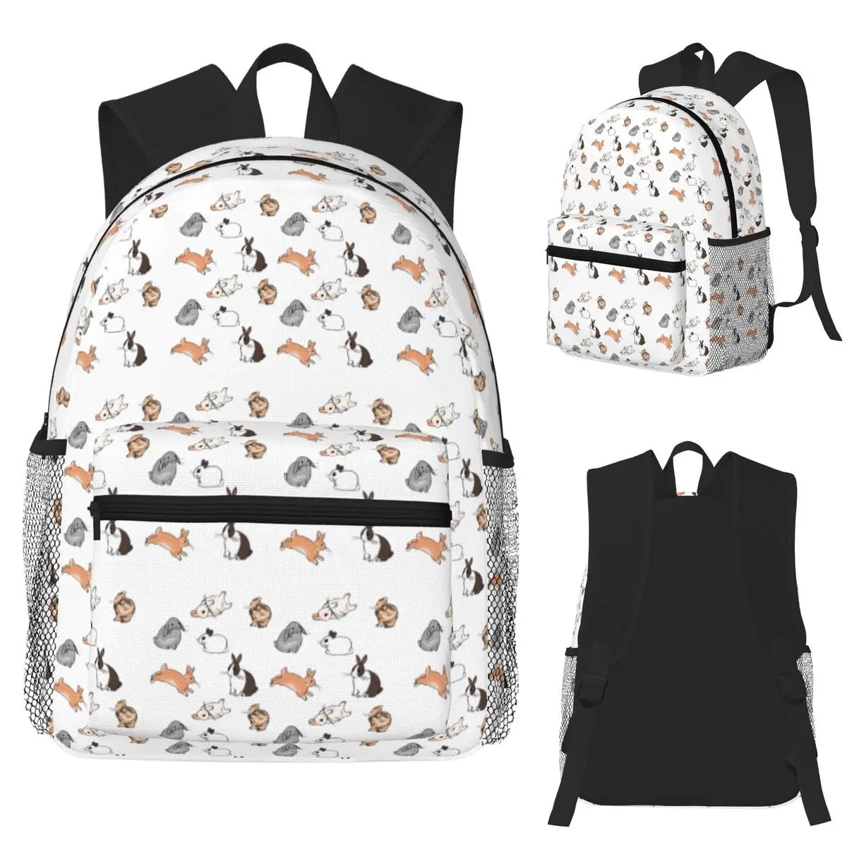 Bunnies Student Backpack School Bag Hiking Travel Daypack for Men Women Fashion Bookbag Shoulder Bags
Bunnies Student Backpack School Bag Hiking Travel Daypack for Men Women Fashion Bookbag Shoulder Bags