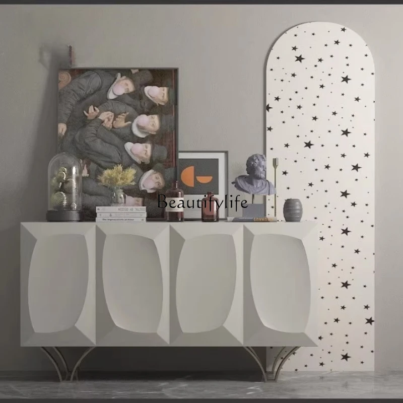 Nordic light luxury dining side cabinet entrance fashion design creative storage living room side cabinet
Nordic light luxury dining side cabinet entrance fashion design creative storage living room side cabinet