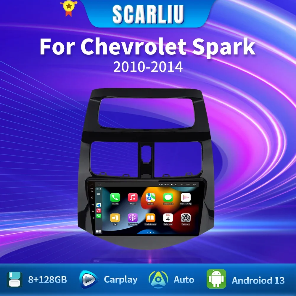 Android 13 автомобильный радиоприемник мультимедийный видеоплеер для Chevrolet Spark Beat Matiz Creative 2010-2014 навигация Carplay
Android 13 автомобильный радиоприемник мультимедийный видеоплеер для Chevrolet Spark Beat Matiz Creative 2010-2014 навигация Carplay