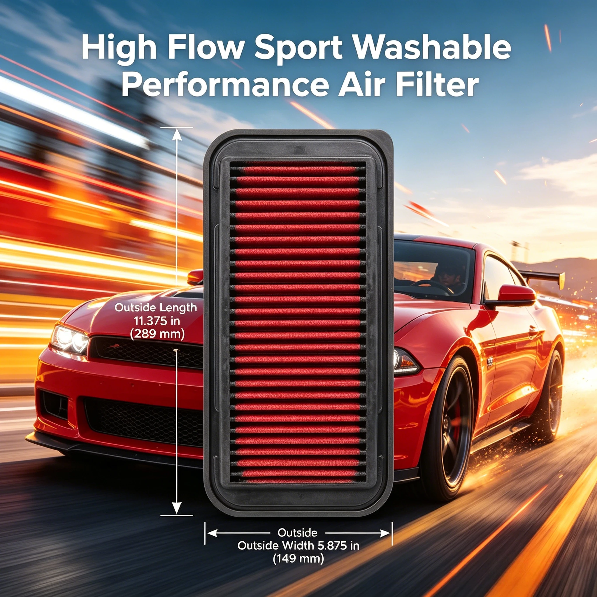 High Flow Sport Washable For Toyota Matrix XRS Caldina Allex Verso Opa Voltz Air Filter 1.5L-2.0L 2000-2016 33-2252 1780122020
High Flow Sport Washable For Toyota Matrix XRS Caldina Allex Verso Opa Voltz Air Filter 1.5L-2.0L 2000-2016 33-2252 1780122020