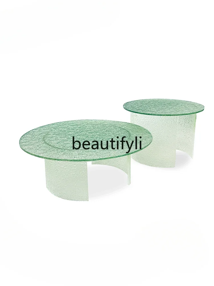 Acrylic water ripple simple modern living room balcony coffee table creative transparent coffee table
Acrylic water ripple simple modern living room balcony coffee table creative transparent coffee table