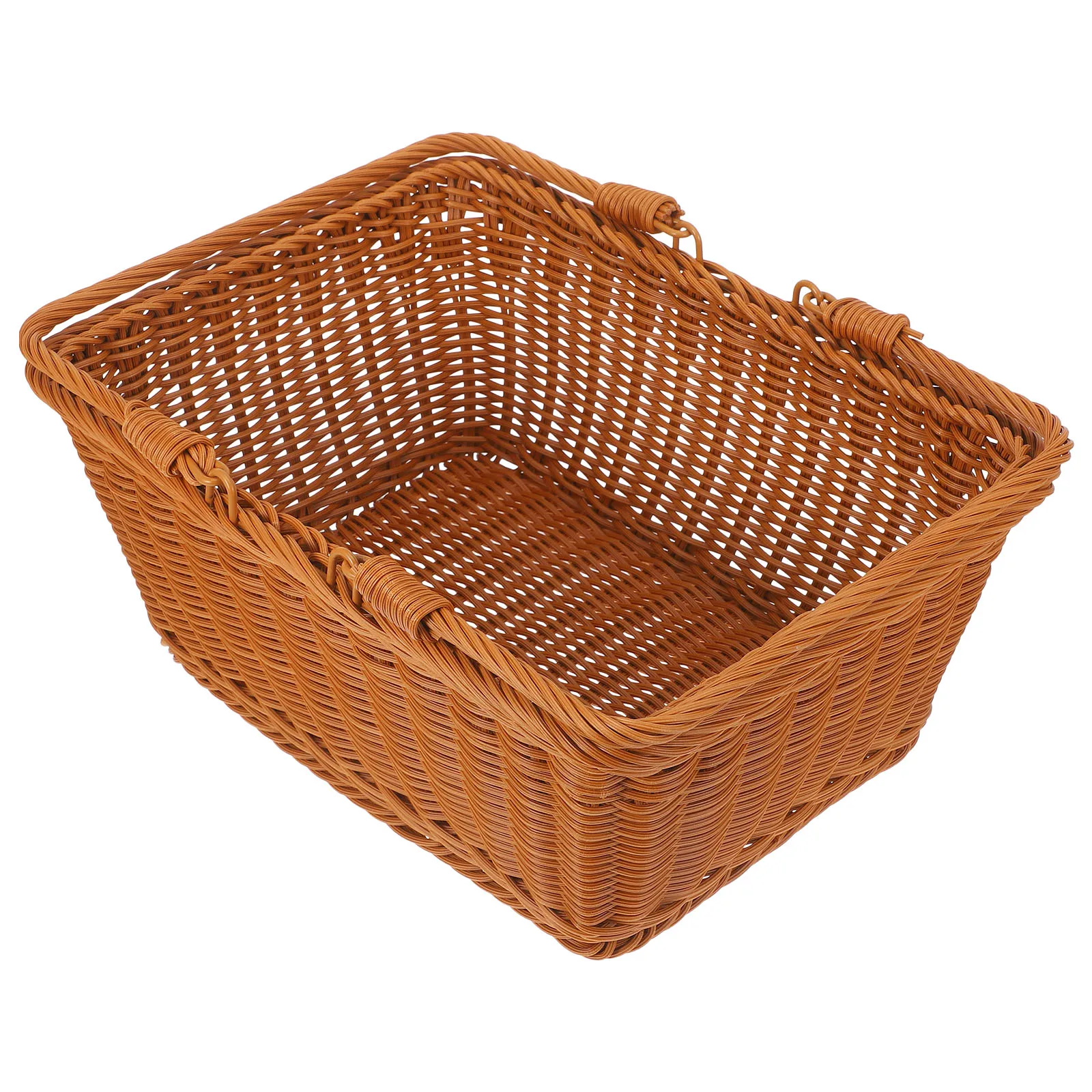 Rattan Shopping Wear-Resistant Woven Basket Portable Storage Fruit Vegetable Woven Container Breads Snacks Picnic
Rattan Shopping Wear-Resistant Woven Basket Portable Storage Fruit Vegetable Woven Container Breads Snacks Picnic