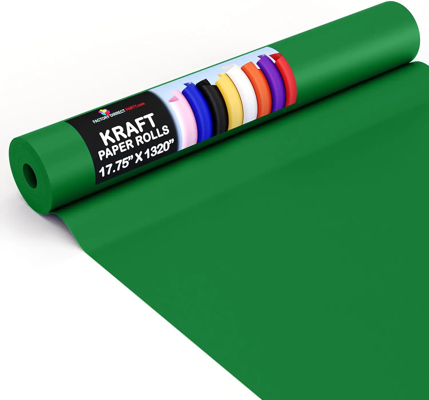 Emerald Green Kraft Paper Roll 17.75" x 110ft - Bulk Shipping & Craft Supplies
Emerald Green Kraft Paper Roll 17.75" x 110ft - Bulk Shipping & Craft Supplies