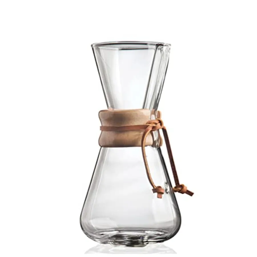 Pour-Over Glass Coffeemaker - Classic Series - 3-Cup - Exclusive Packaging
Pour-Over Glass Coffeemaker - Classic Series - 3-Cup - Exclusive Packaging
