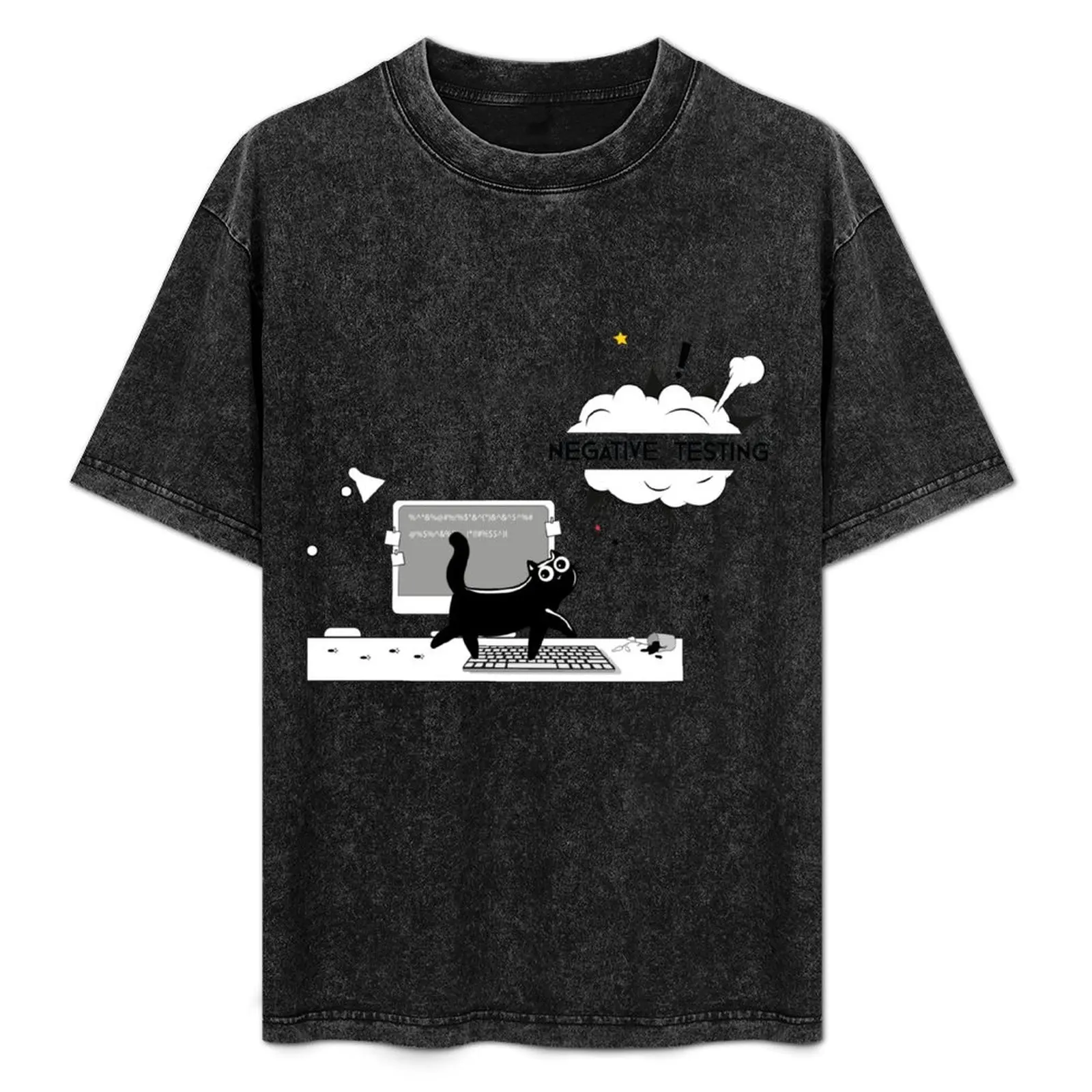 Negative Testing QA Engineer, Quality Assurance T-Shirt Big Size Daily Wear T-Shirt
Negative Testing QA Engineer, Quality Assurance T-Shirt Big Size Daily Wear T-Shirt