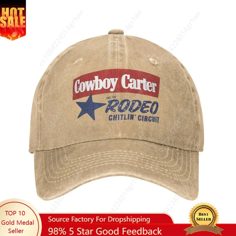 Beyonce Cowboy Carter Rodeo Baseball Caps Retro Distressed Denim Washed Snapback Hat Men Women Outdoor Adjustable Fit Caps Hat
Beyonce Cowboy Carter Rodeo Baseball Caps Retro Distressed Denim Washed Snapback Hat Men Women Outdoor Adjustable Fit Caps Hat