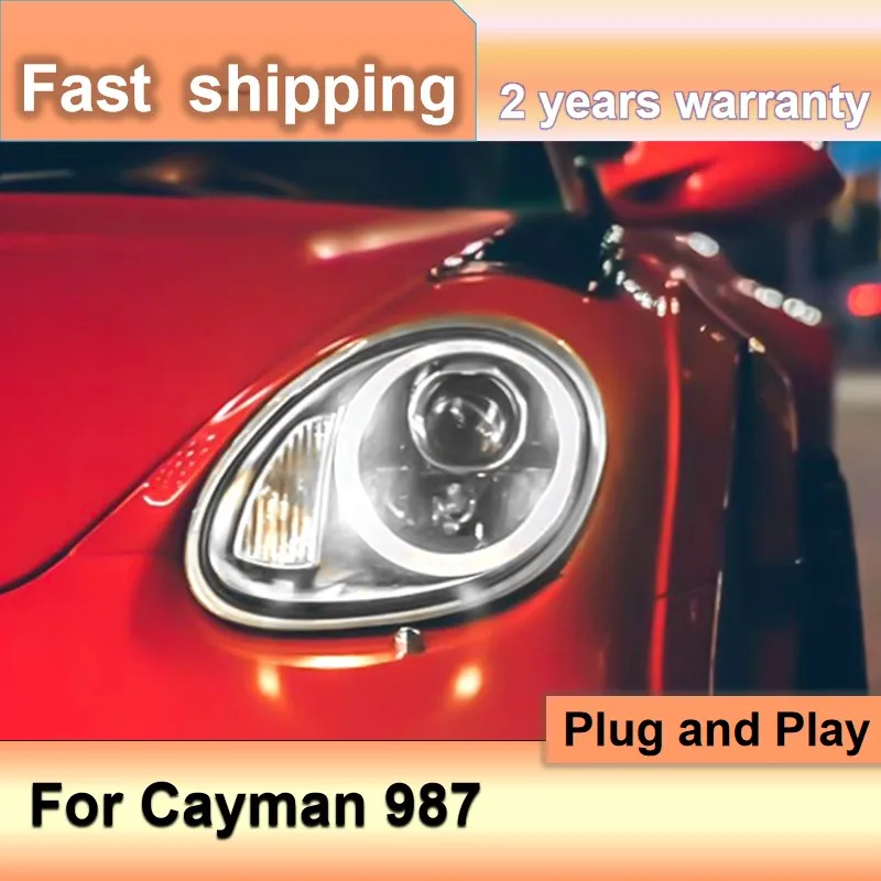 Car Accessories for Porsche Cayman Headlamp 2005-2008 Cayman 987 Headlight DRL Turn Signal Low High Beam Projector Lens
Car Accessories for Porsche Cayman Headlamp 2005-2008 Cayman 987 Headlight DRL Turn Signal Low High Beam Projector Lens