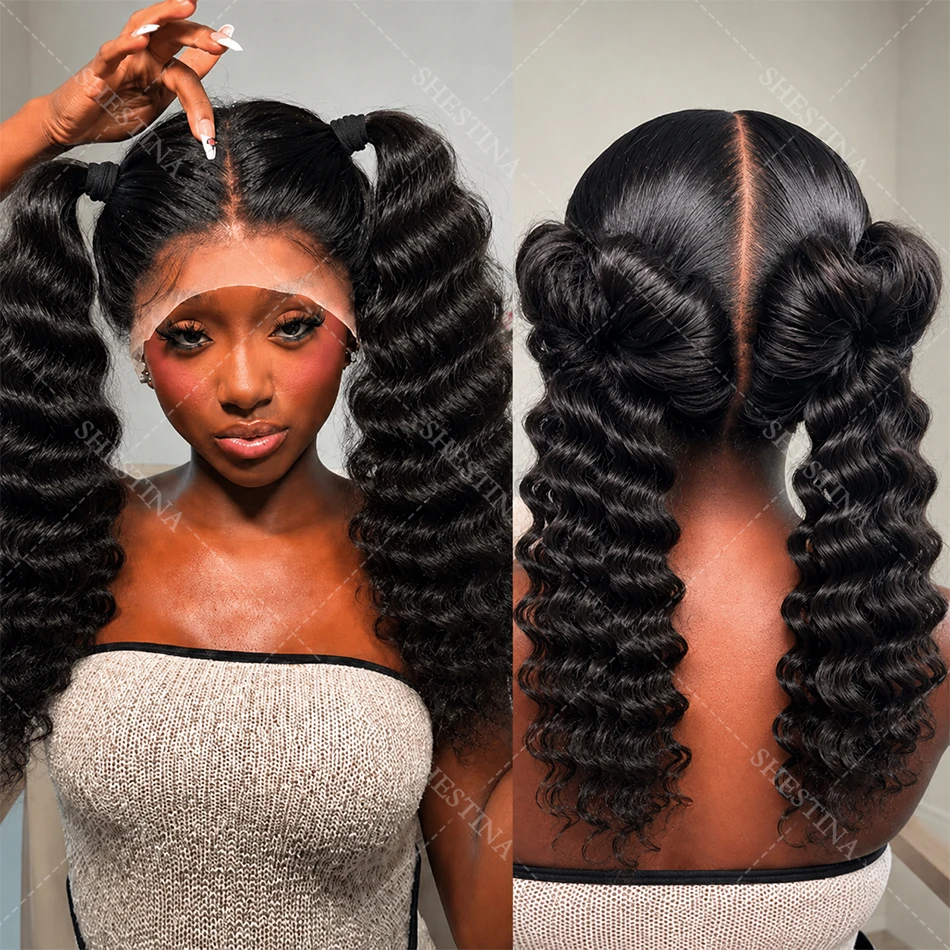 13x5 HD Transparent Lace Frontal Wig Black 360 Full Lace Invisible Hairline Human Hair Wig Water Wave 100% Brazilian Virgin Remy Human Hair Pre Plucked Breathable Scalp Wig Water Curly Real Full Lace Wig Available Beginner Friendly Human Hair Lace Wig
13x5 HD Transparent Lace Frontal Wig Black 360 Full Lace Invisible Hairline Human Hair Wig Water Wave 100% Brazilian Virgin Remy Human Hair Pre Plucked Breathable Scalp Wig Water Curly Real Full Lace Wig Available Beginner Friendly Human Hair Lace Wig