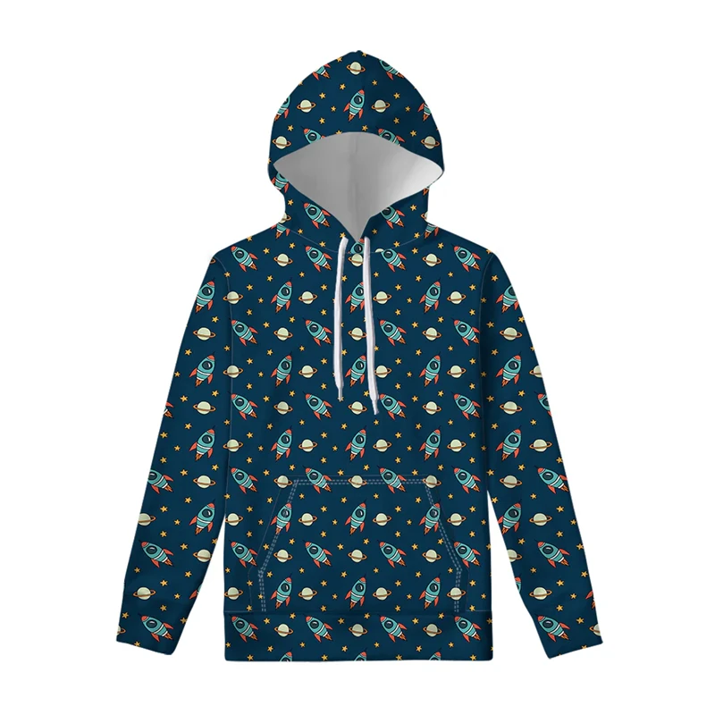 Men Hooded Sweatshirt 2024 Autumn Long Sleeve Loose Hoodies 3D Rockets Cartoon Graphic Printed Hoodie New Street Style Pullovers
Men Hooded Sweatshirt 2024 Autumn Long Sleeve Loose Hoodies 3D Rockets Cartoon Graphic Printed Hoodie New Street Style Pullovers