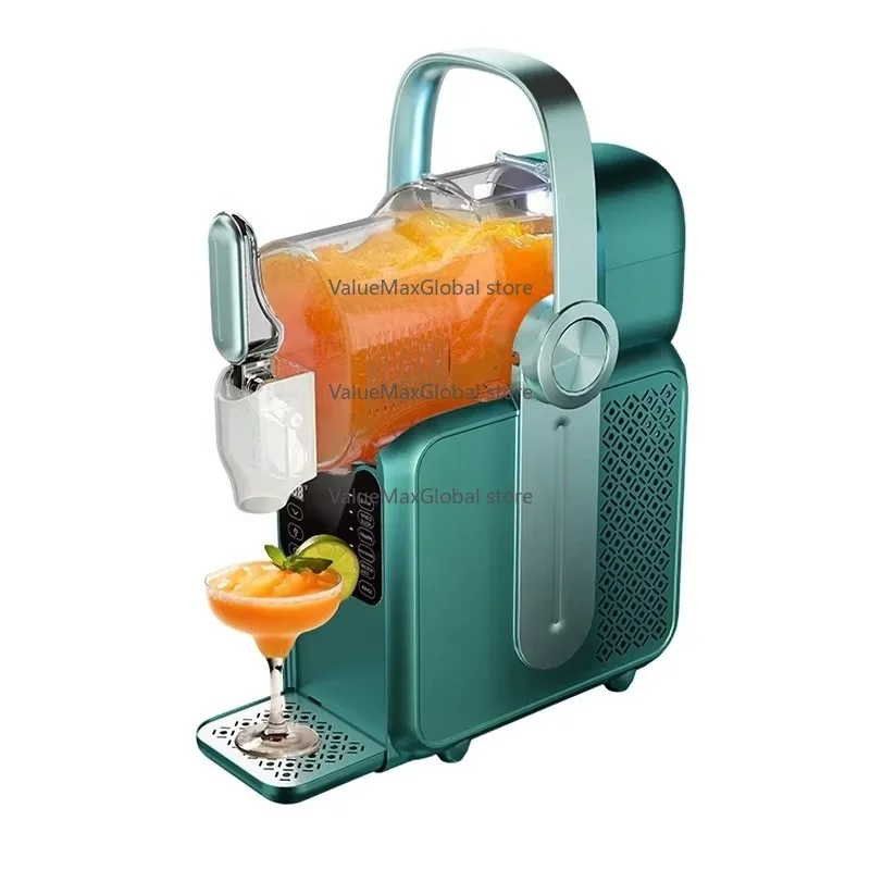 Professional Slush Machine Portable Handle Design Slushie Smoothie Milkshake Cold Juice Making Machine Commercial or Household
Professional Slush Machine Portable Handle Design Slushie Smoothie Milkshake Cold Juice Making Machine Commercial or Household