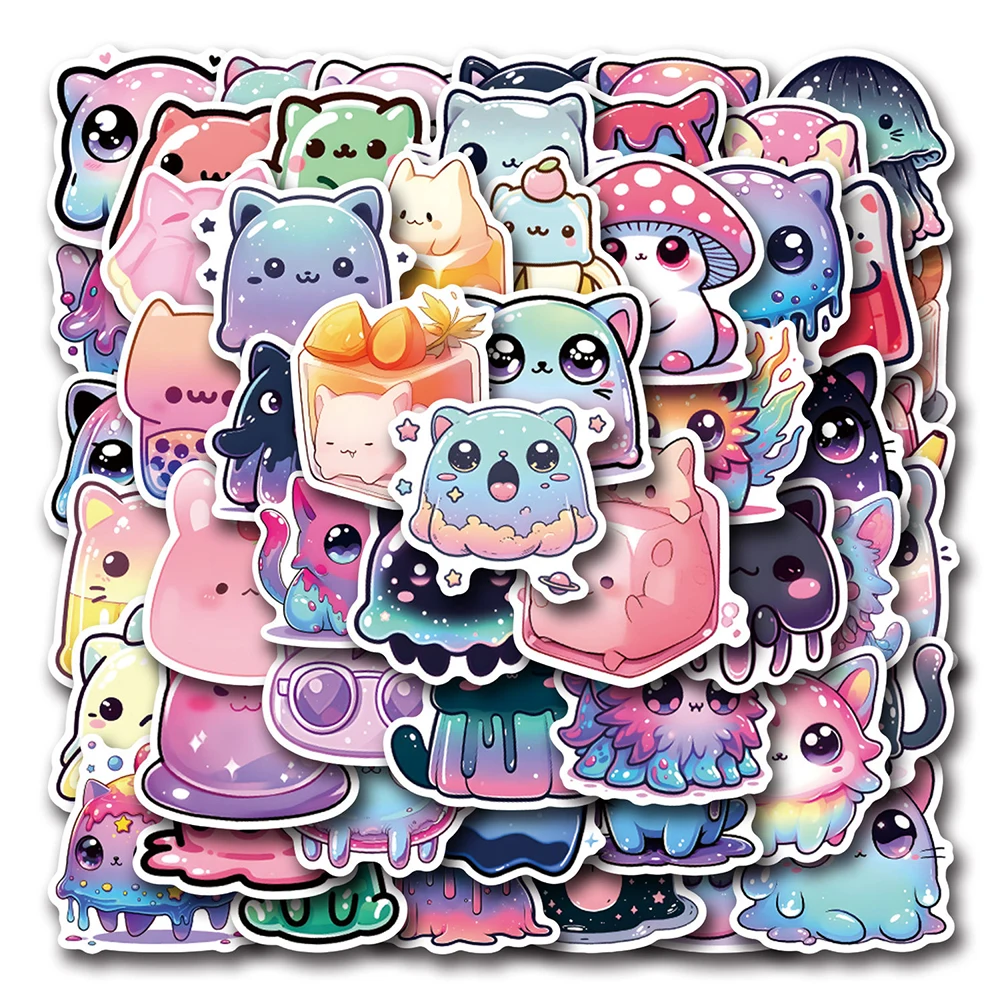 10/30/50pcs Kawaii Jelly Cat Aesthetic Stickers Cartoon Graffiti Decal DIY Phone Case Guitar Helmet Fun for Kid Toy Sticker Gift
10/30/50pcs Kawaii Jelly Cat Aesthetic Stickers Cartoon Graffiti Decal DIY Phone Case Guitar Helmet Fun for Kid Toy Sticker Gift